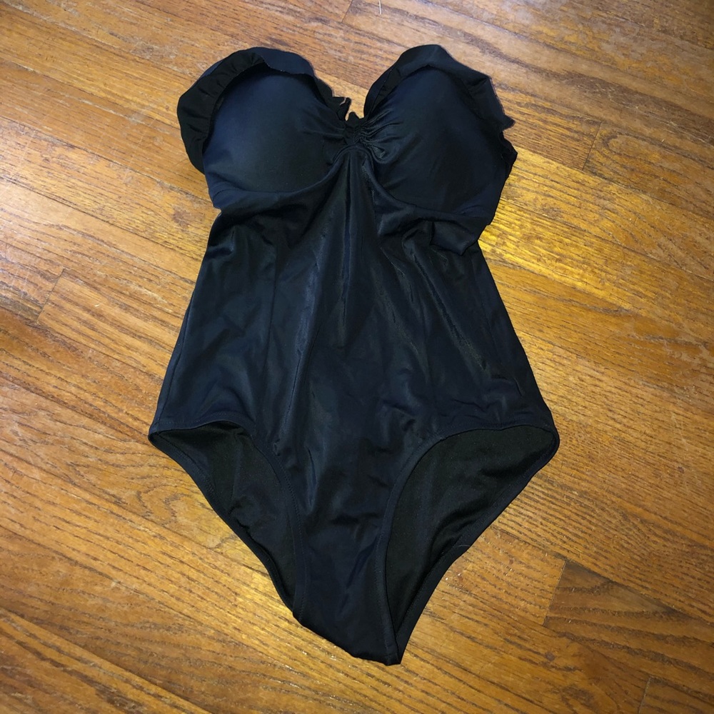 VS strapless one piece swimsuit